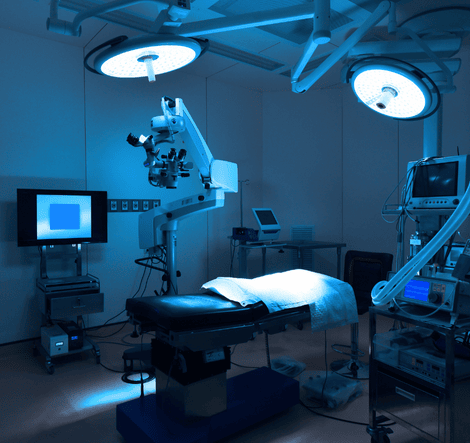 Salle opératoire moderne équipée pour la chirurgie endocrinienne et viscérale à l’Hôpital de Nyon